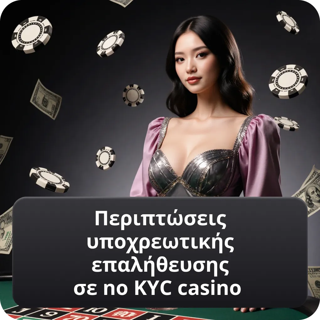 Περιπτώσεις υποχρεωτικής επαλήθευσης σε no KYC casino
