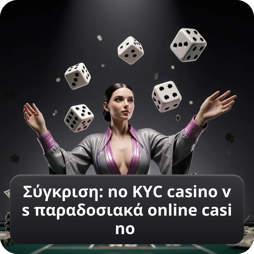 Σύγκριση: no KYC casino vs παραδοσιακά online casino