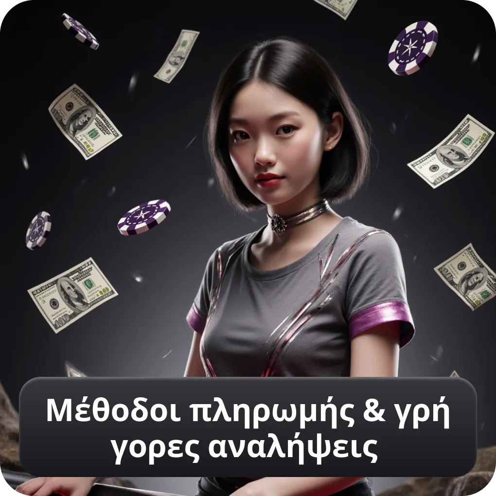 Μέθοδοι πληρωμής & γρήγορες αναλήψεις