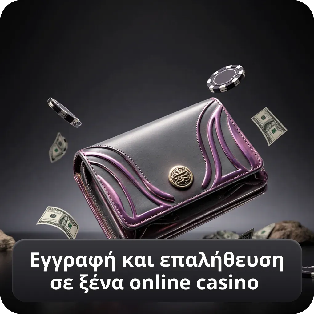 Εγγραφή και επαλήθευση σε ξένα online casino