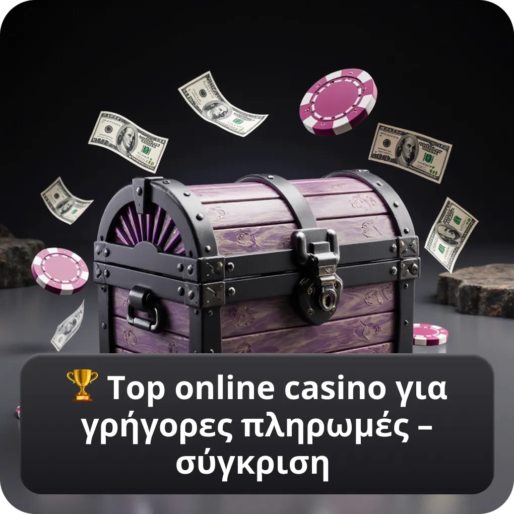 🏆 Top online casino για γρήγορες πληρωμές – σύγκριση